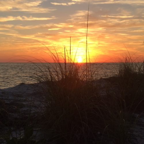 Sunset on Lido