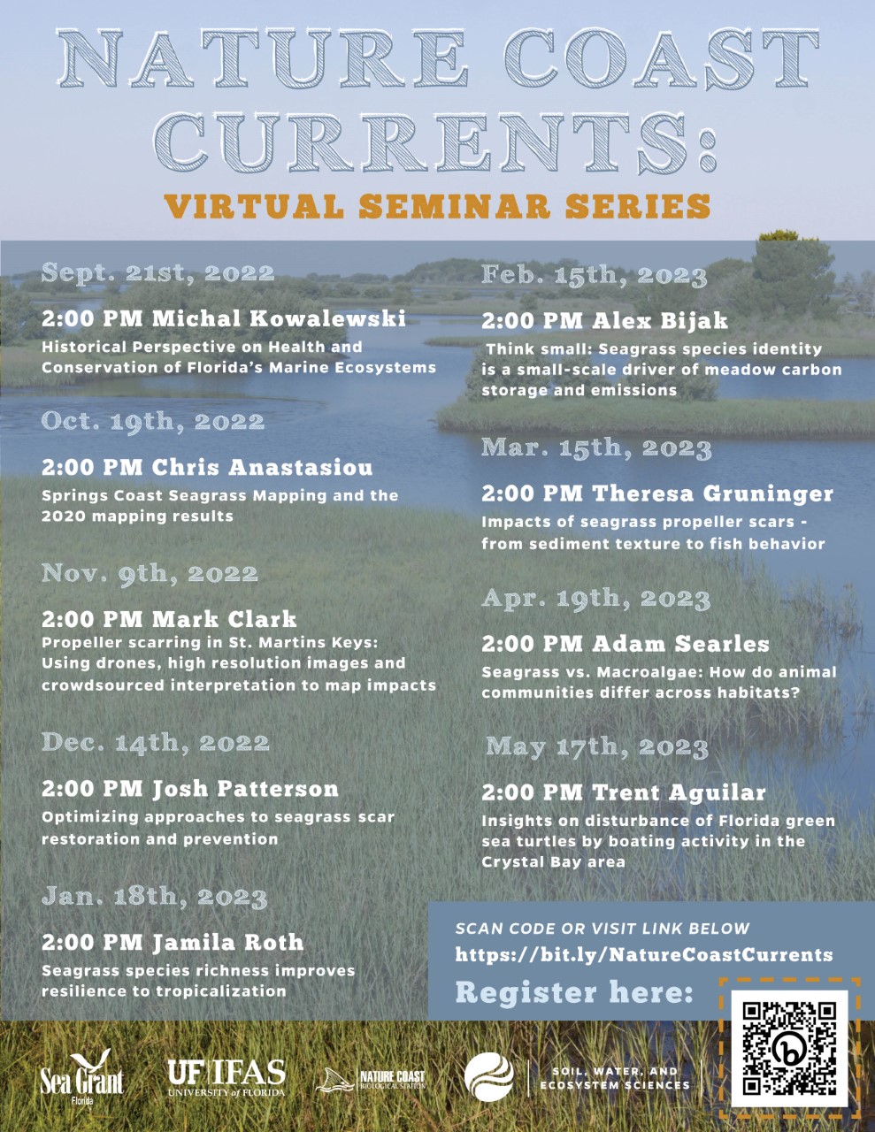 Nature Coast Currents: Virtual Webinar Series