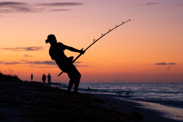 Fishing on Anna Maria Island by Christopher Berg